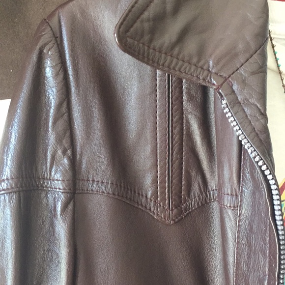 🍂🍁🍂 GOLDEN STATE GENUINE LEATHER JACKET!! - Picture 4 of 16
